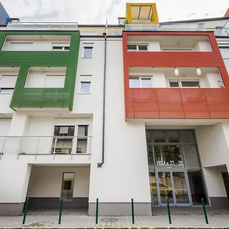 Viola - Free Parking And Balcony Apartament Budapesta